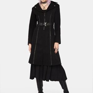 Punk Rave Punk Handsome Military Long Coat - Medium - NWT